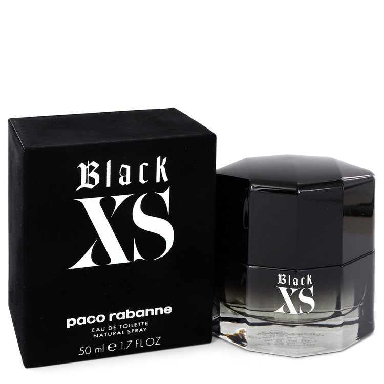 Black Xs Cologne By Paco Rabanne for Men 1.7 oz Eau De Toilette Spray ...